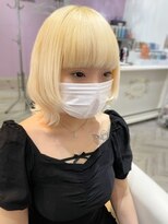 メルシー(Merci)&nbsp;《Merci》ブロンドヘア＋ウルフカット