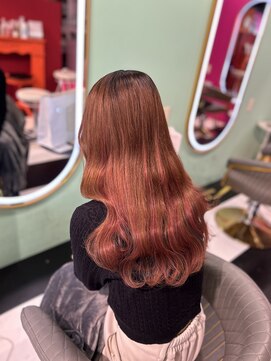 ルフレ 新宿本店1st(Reflet) お客様カタログ＃新宿髪質改善ブリーチハイトーンエクステ韓国