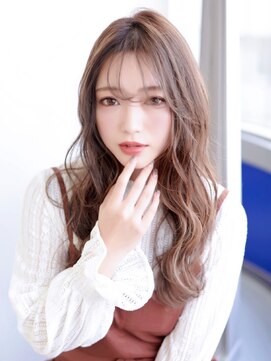 リアン(Lien) ロングウェーブ×シースルーバング