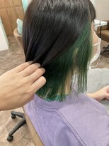 ヘアーディア みどり店(Hair...DiA)&nbsp;インナーグリーン[伊勢崎]