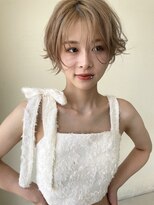 ミニヨン バイ ハピネス 高の原店(mignon by Happiness)&nbsp;パーマ風　ゆるふわ　ショート  #6