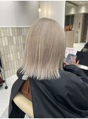 ブロンド　ケアブリーチ　ダブルカラー　ハイトーン　艶髪