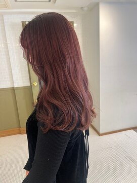 エミィ(emme) 【emme×笹川 】薄めバング/ピンクブラウン