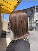 切りっぱなしボブ