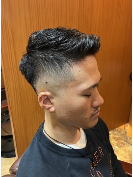 ヘアモード キクチ 銀座店 スキンフェード ベリーショート 銀座 理容室