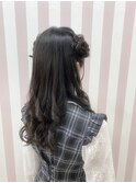 ガーリースタイル/心斎橋/ヘアメ/セットサロン