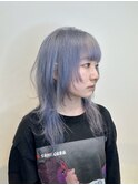 アイスブルー ハッシュウルフ