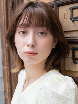 ルシードスタイル キューブ(LUCIDO STYLE Cube) 外ハネミディ