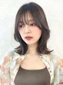 くびレイヤー/エモージュ/ミルキーベージュ[stylist竹田]