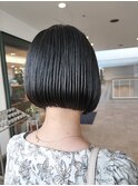 パツッとボブ/ショートカット/ショートヘア/20代/30代/40代