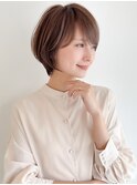 前髪カタログアンブレラカラーこなれミディウェーブパーマ大宮