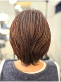 髪質改善ショートレイヤー