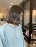 ヘアカラー ＋ 至福のcafune'スパ ※カットなし￥12100→￥10000