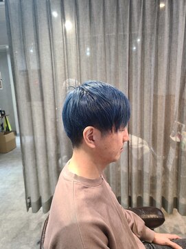 アニュー ヘア アンド ケア(a New hair&care) 透明感抜群♪20代30代ダブルカラーブリーチブルーアッシュ