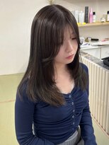 ハチ(HACHI) 透明感オリーブグレージュ