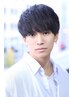 men'ｓカット+縮毛矯正￥18,700～[メンズカット/眉毛/ストレート/men's]
