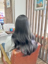 ヘアメイク アンフィ(amphi)&nbsp;透け感たっぷり☆ゆる巻き透明感グレージュ..~*＊.