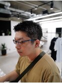 爽やかアップバング
