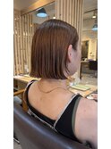 切りっぱなしボブ