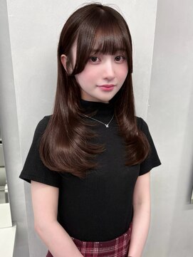 プリアバイポプルス 渋谷(pria by popls) ロングレイヤー/ミディアムレイヤー/韓国レイヤー/渋谷/20代