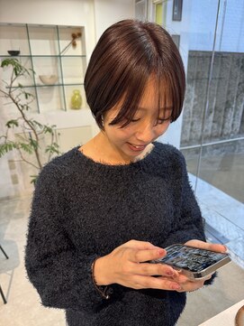 ロン(RON) 【ショートヘア×暖色ブラウン】