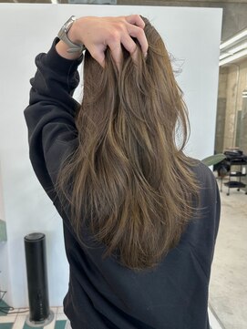 ブリーチ/ボブ/レイヤーカット/ダブルカラー/ブリーチ/栄c232