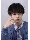 ツイストスパイラル刈り上げマッシュ［新宿/メンズパーマ］