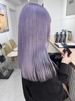 PELE原宿/ブリーチなしダブルカラー/ハイトーン/ケアブリーチ【３月上旬OPEN(予定)】&nbsp;着物ヘア/ダークアッシュ/ミディアムレイヤーカット/原宿