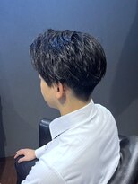 ビーダンディー(Bee dandy)&nbsp;ビジネスフォーマル ツーブロックショート 七三サイドパート