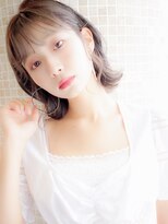 ウィーニード 栄(WENEED)&nbsp;シースルーバング×外ハネくびれボブ