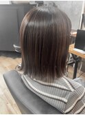 切りっぱなしボブ