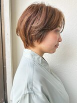 カバーヘア ブリス 戸田公園西口店(COVER HAIR bliss)&nbsp;ふんわり丸みショート/似合わせ/透明感カラー/夏ヘアp戸田公園