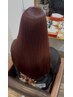 【YURI限定】髪質改善カラー+カット+外部補修TR ¥16900~