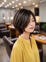 ユウヘアー 滝ノ水店(U Hair)&nbsp;横顔シルエットショート