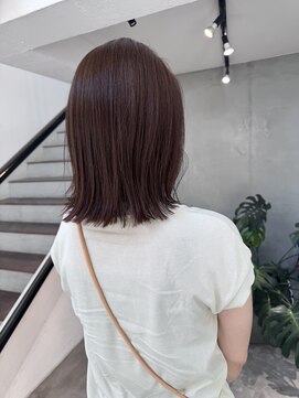 エムドットヘアーサロン(M. hair salon) 【栗本浩司】大人ニュートラルボブ