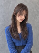 ラベルムバイエーケー(La Belleme by AK)&nbsp;艶アッシュグレージュロング