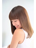 （noah  parfait銀座）艶さらストレート