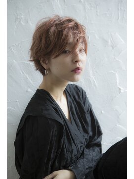 ミエル ヘア 新宿(miel hair) 【miel hair新宿】アディクシー☆プラチナグレージュショート♪