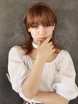 フリップビーアヴェダ(FLIP B AVEDA)&nbsp;本八幡×艶感カラー×マッシュウルフ