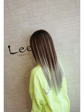 リー 天王寺(Lee) 【Lee天王寺】エクステ×ミルクティーアッシュ
