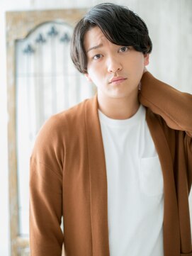 グルーミングサロン バーバー キャッスル 北浦和西口(Grooming salon Barber Castle) 七三サイドパート◎無造作ショートE