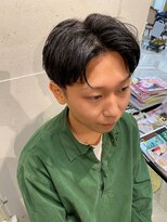 エルオム(EL.HOMME)&nbsp;【YUKI】センターパート×ツーブロック×刈り上げ