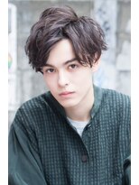 ケアリー 武蔵小杉(Carelly)&nbsp;メンズアップバング×束感ショートマッシュ