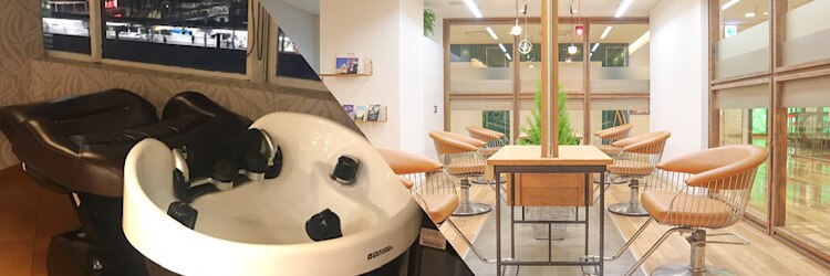 サンク ヘア アンド スパ パルシェ店(CINQ hair&spa)のサロンヘッダー