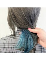 コットン 松本店(Cotton)&nbsp;グレー×ターコイズブルー