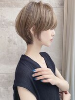ショートボブ髪型【30代40代50代】ナチュラルレイヤー表参道866