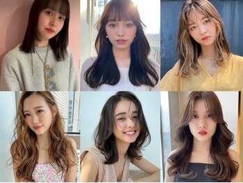 アクシス 栄店3F(`AXIS)の写真/韓国風スタイルが人気！“可愛い”を熟知したスタイリストが、顔周りにこだわって創るあざと可愛いヘア♪