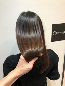 ネウィサリュー 立川(newi saLyu) 大人かわいい美髪/こなれミディ/ペールベージュ