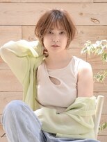 ロアー ヘアー マックイーン 流山おおたかの森店(RAWR hair McQueen) 【RAWR】ひし形_くびれショート_シースルーバング