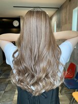 ハク(haku)&nbsp;[yuuki]ブラウンカラーベージュカラー髪質改善トリートメント